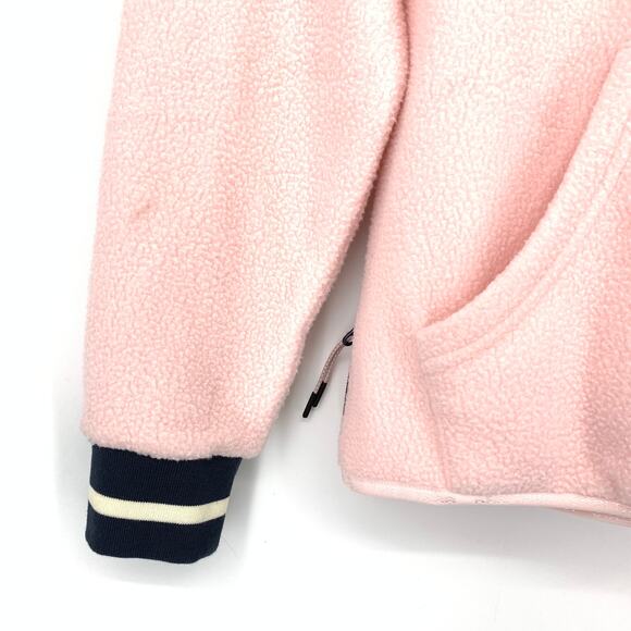 Kari Traa Rothe Hoodie Sweatshirt Womens Size Small Pearl Pink Black Cuffs - Picture 6 of 10